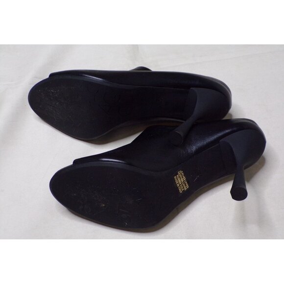 🆕 AGL Attilio Giusti Leombruni Dea Mule Sandal Shoes Leather Black 10 - Picture 14 of 14